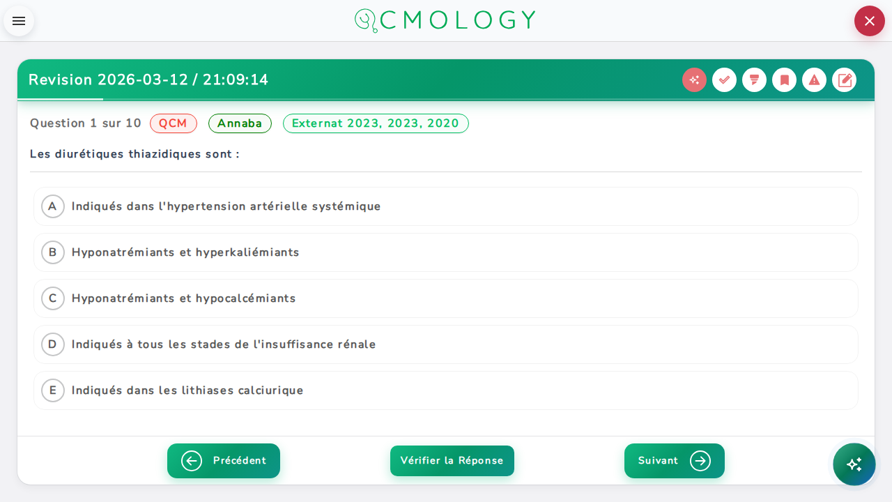 Session de quiz Qcmology avec les outils de la question